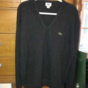 Men’s Lacoste V-neck sweater